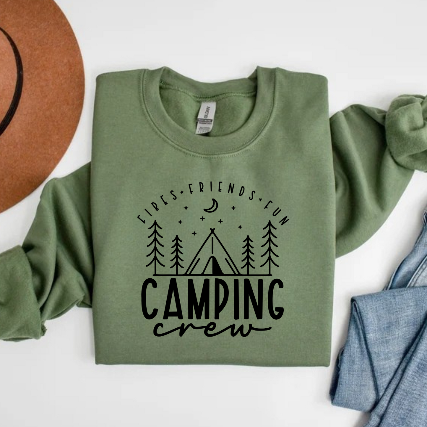 Camping Crew Sweatshirt