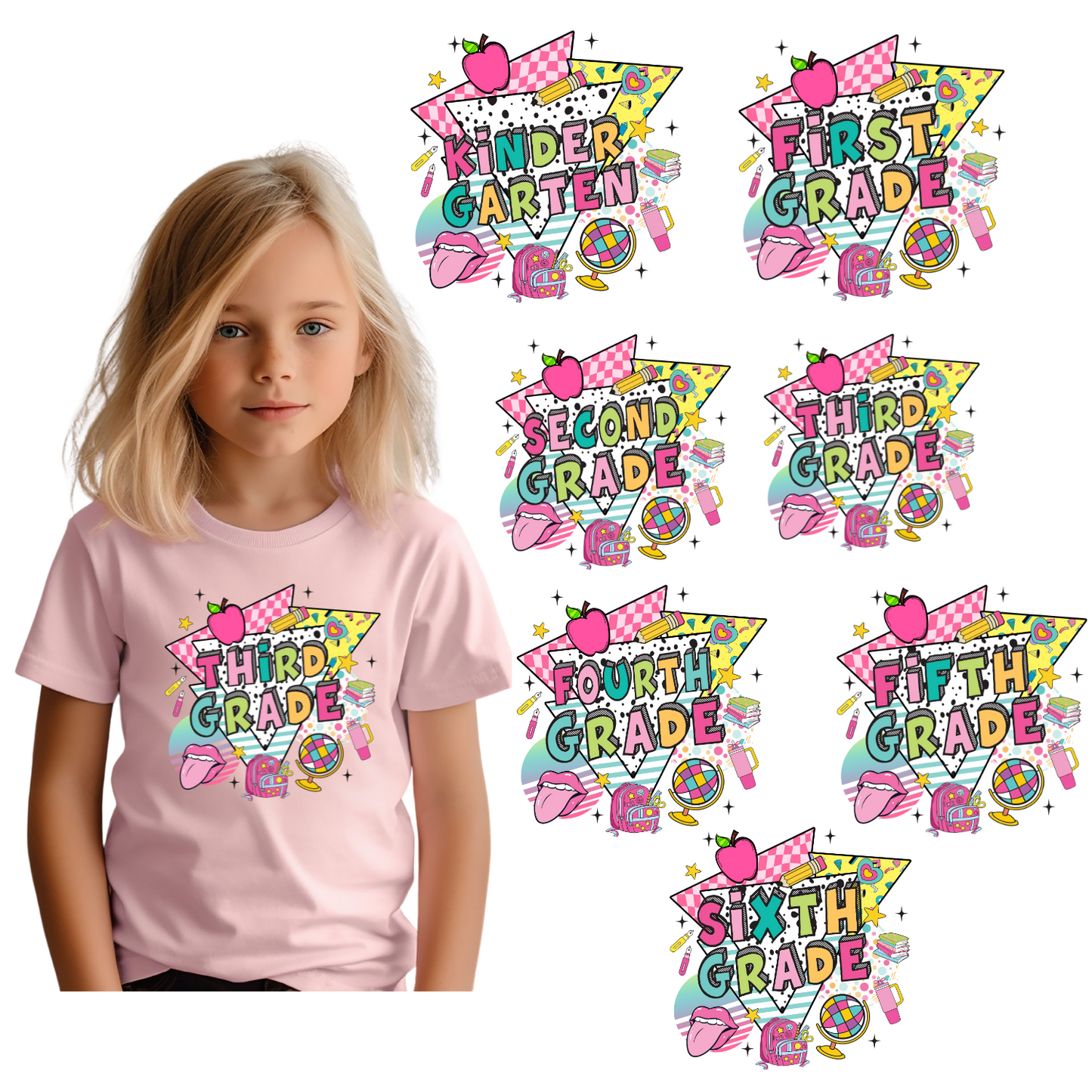 Retro Back to School Shirts