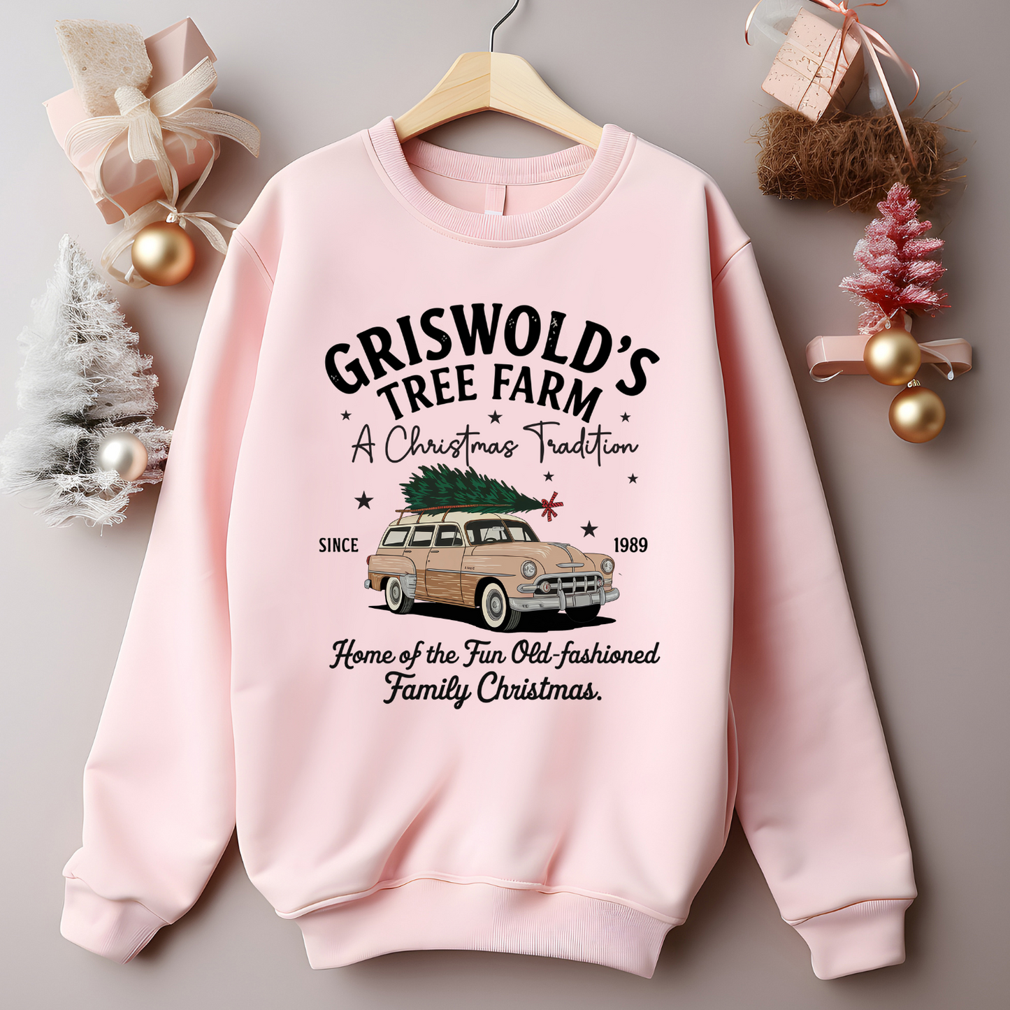 Retro Griswold Tree Farm Sweatshirt