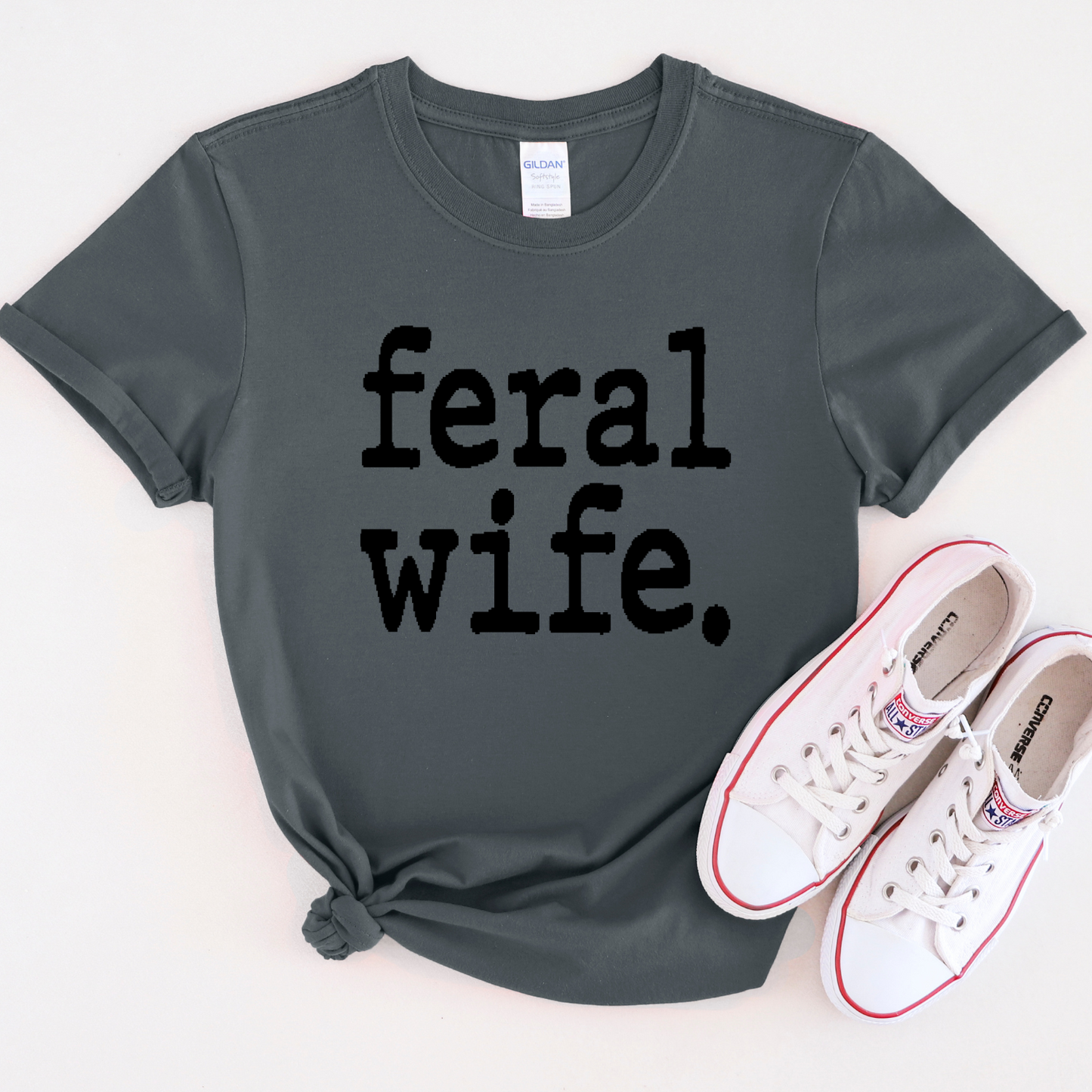 Feral Wife Custom t-shirt