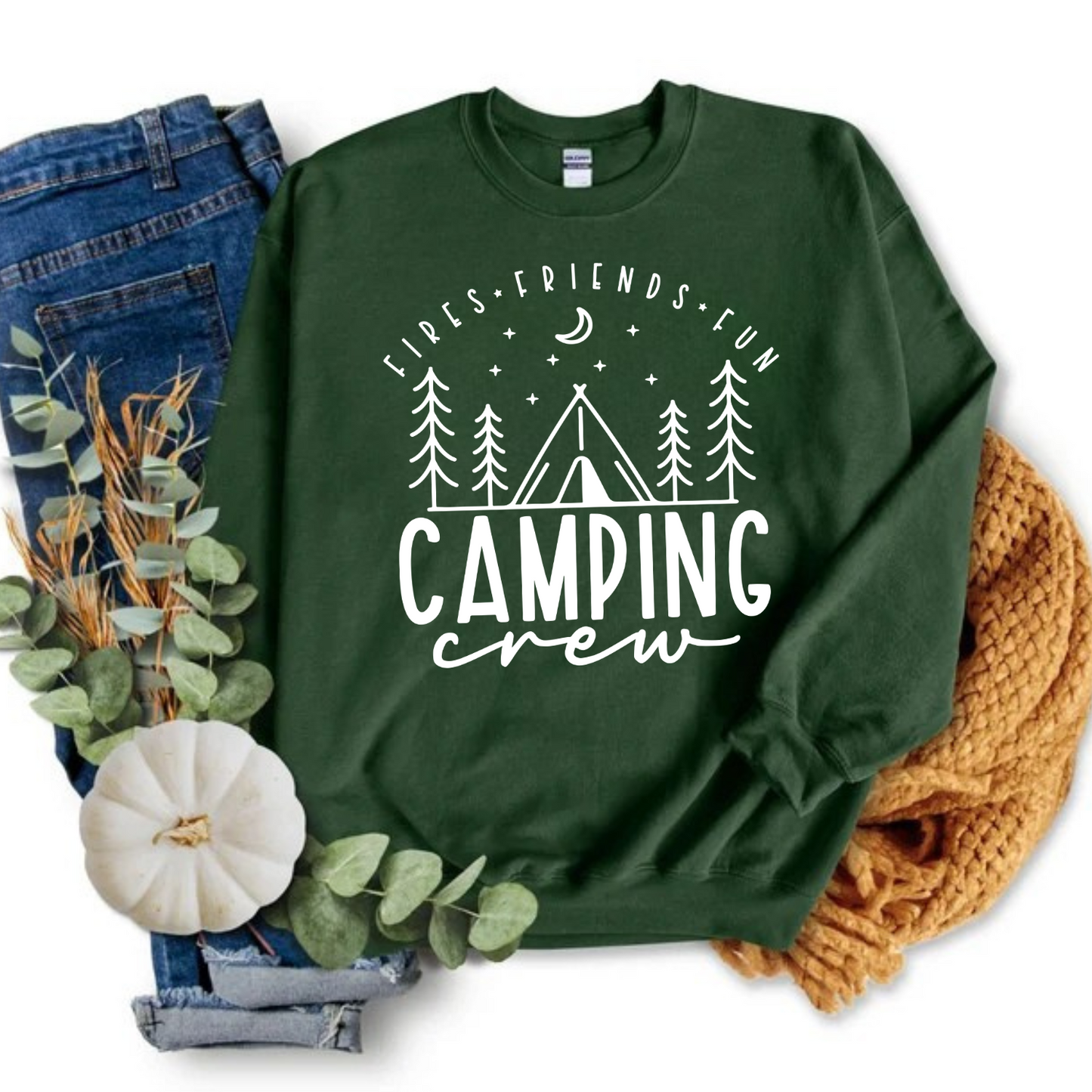 Camping Crew Sweatshirt