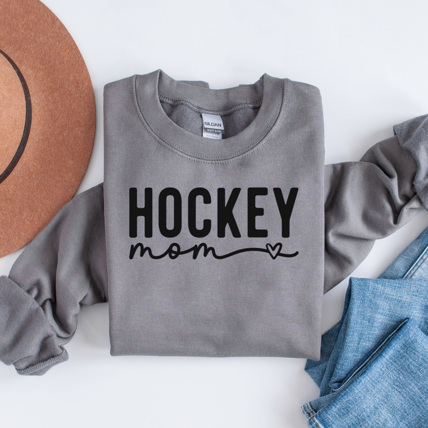Hockey Mom Crewneck Sweatshirt