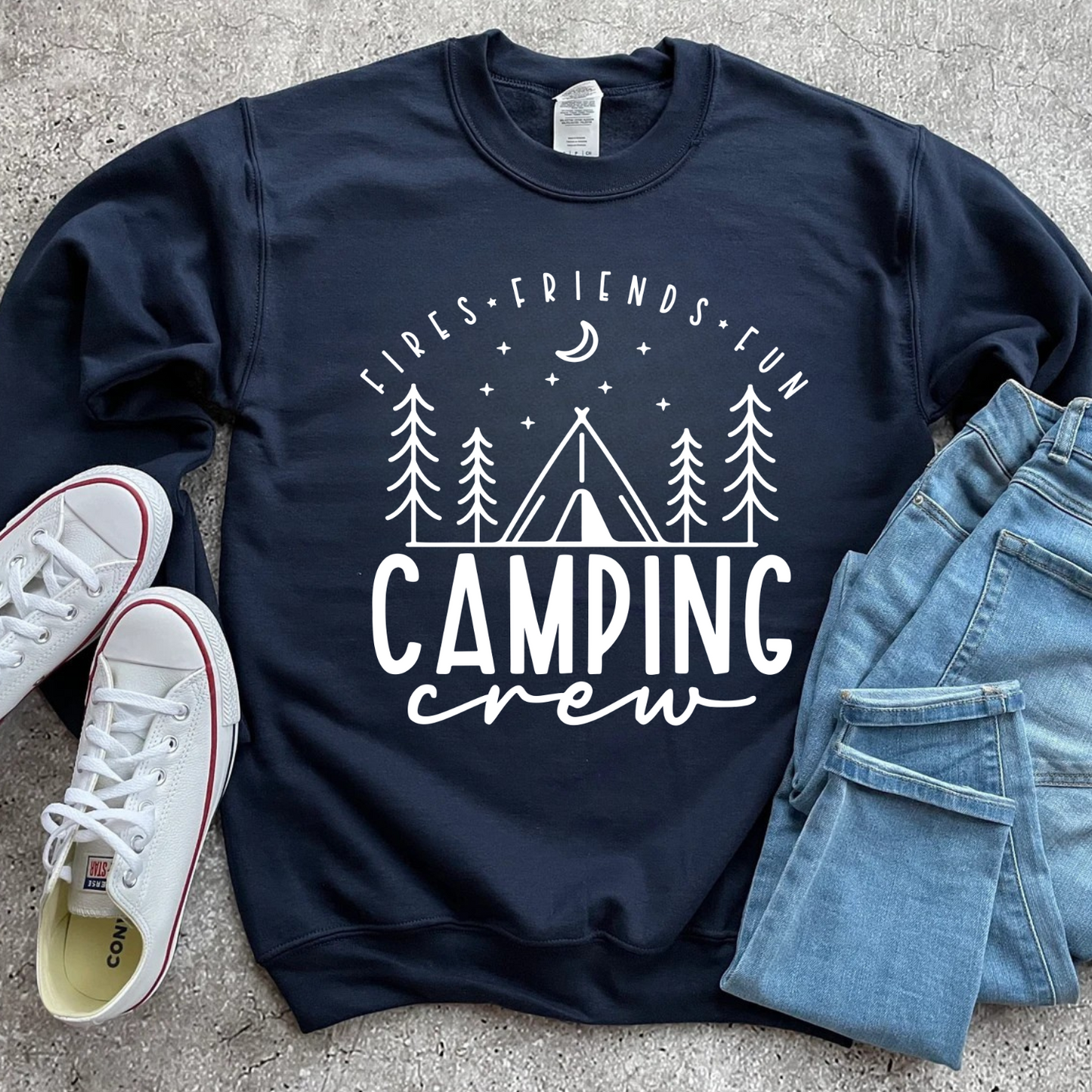 Camping Crew Sweatshirt