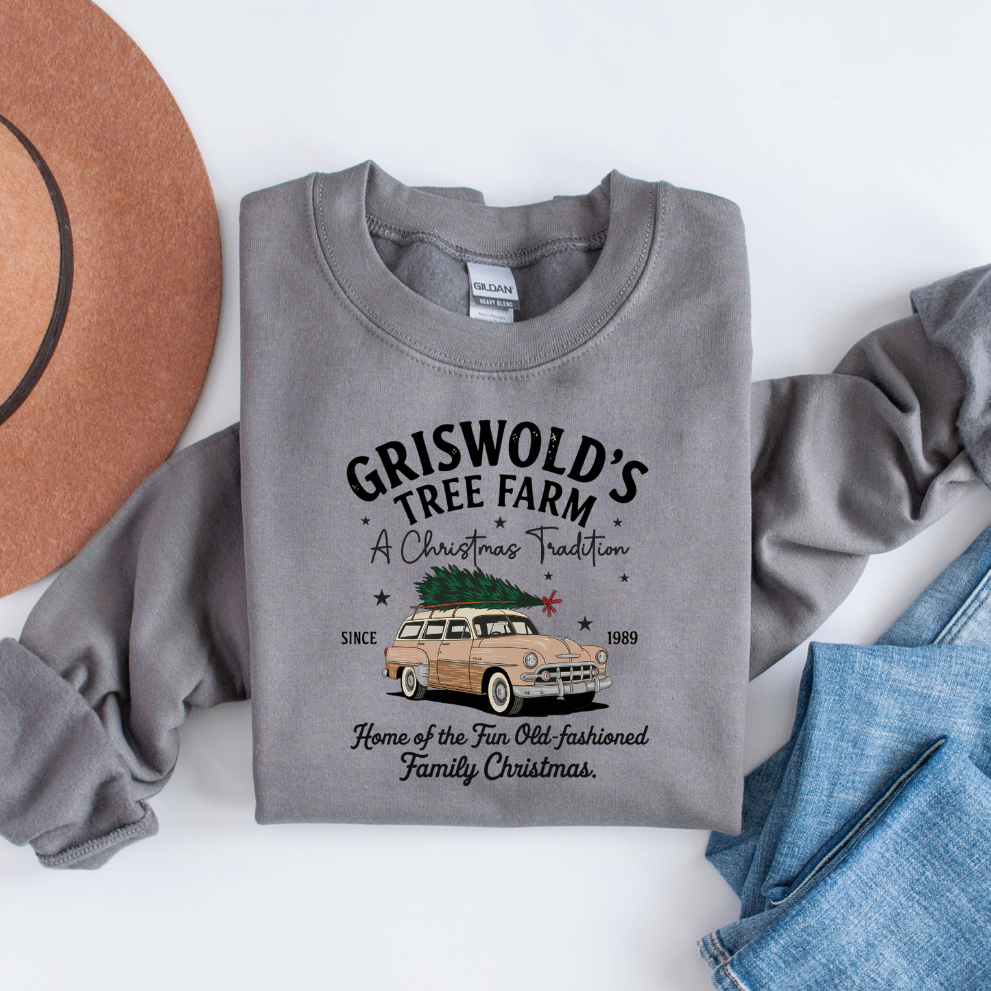 Retro Griswold Tree Farm Sweatshirt