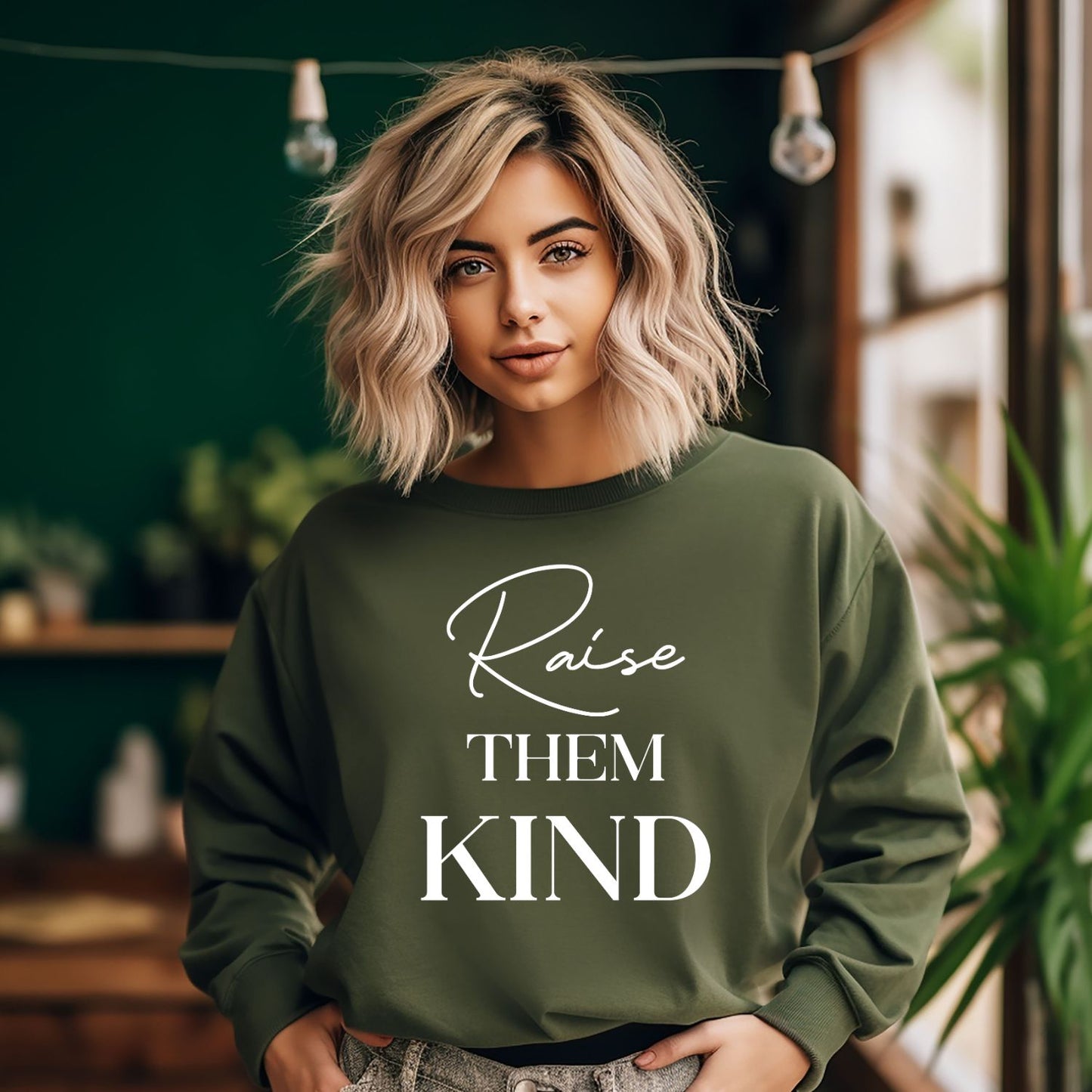 Raise Them Kind Crewneck Sweatshirt