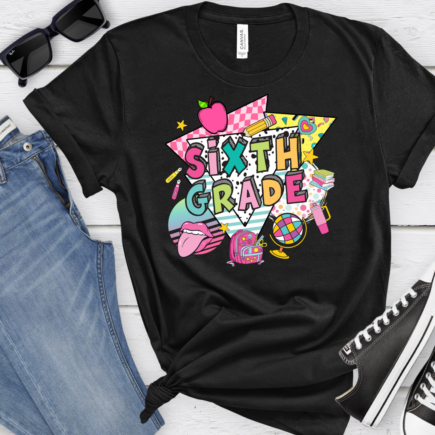 Retro Back to School Shirts
