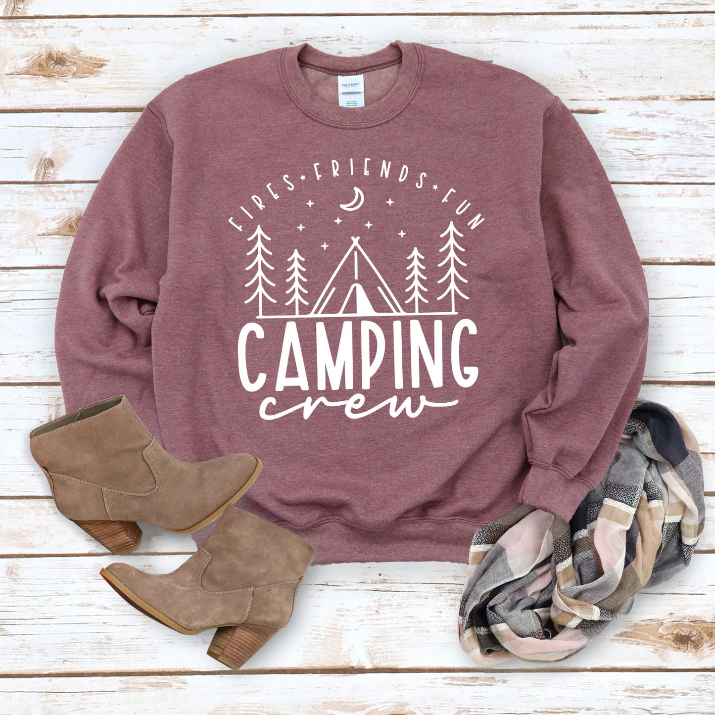 Camping Crew Sweatshirt