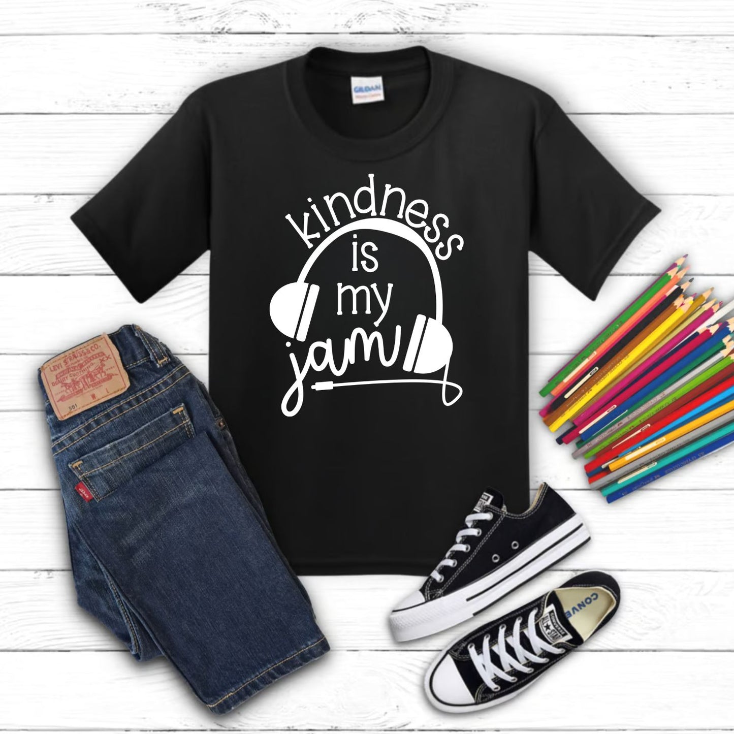 Kindness is my Jam Pink Shirt Day Shirt