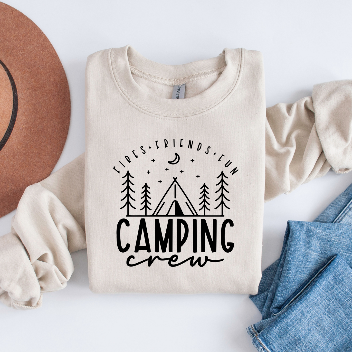 Camping Crew Sweatshirt