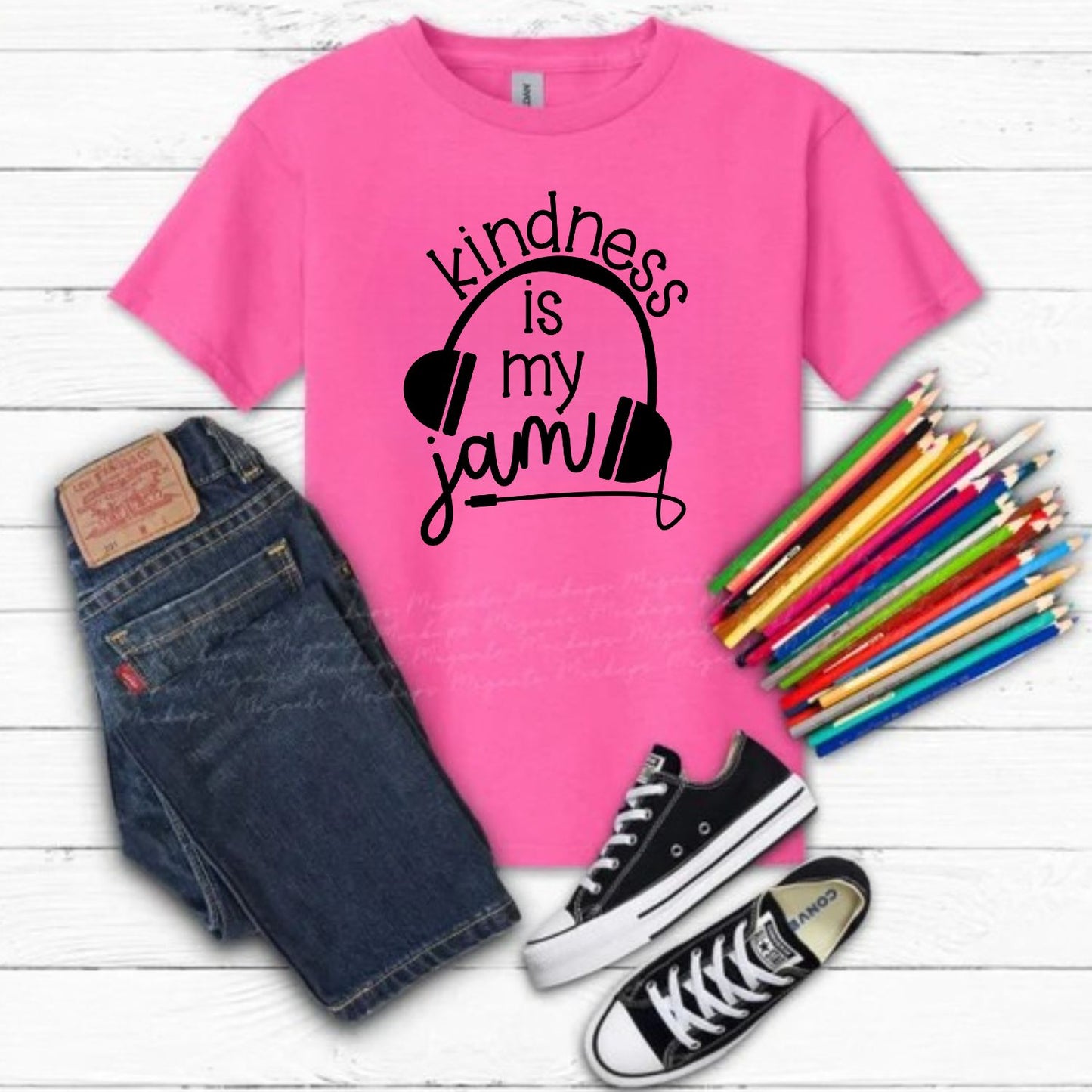 Kindness is my Jam Pink Shirt Day Shirt