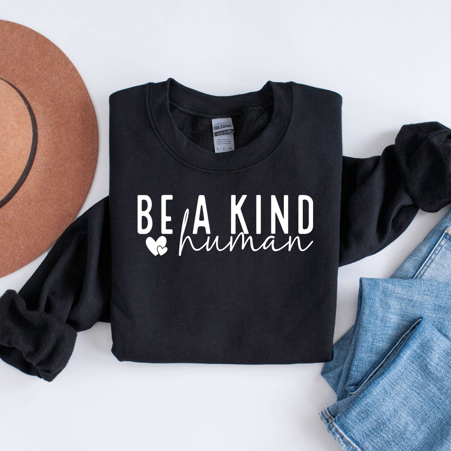 Be a Kind Human – Pink Shirt Day T-Shirt & Sweatshirt