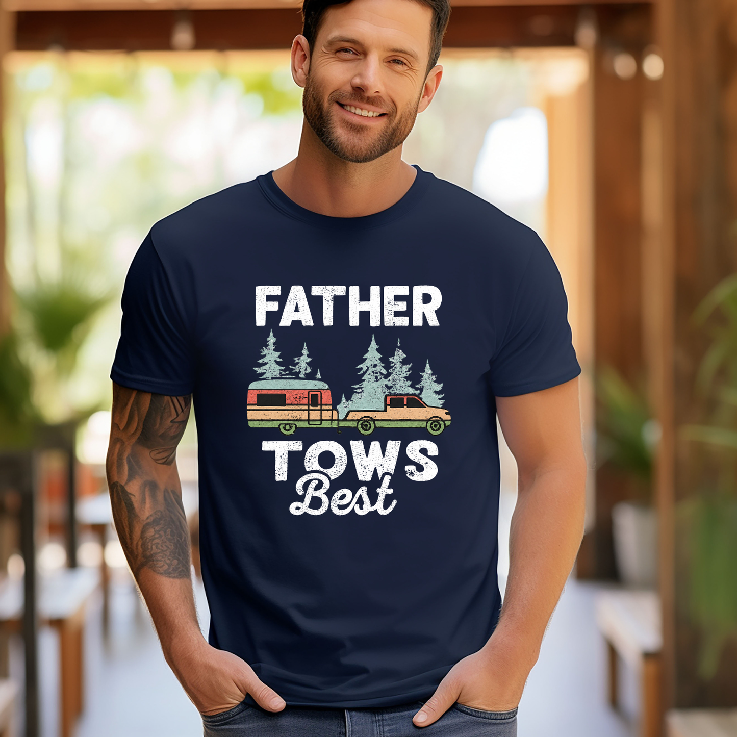 Father Tows Best T-Shirt | Fathers Day Shirt