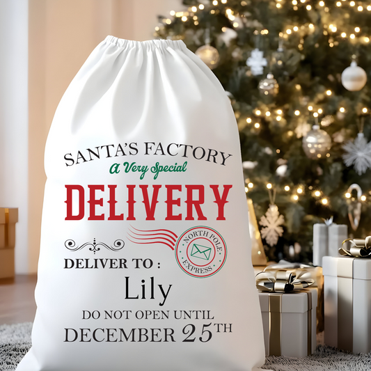 Personalized Santa Sacks