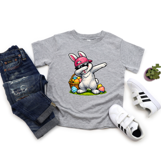 Cute Dabbing Easter Bunny T-Shirt | Sweatshirt | Youth