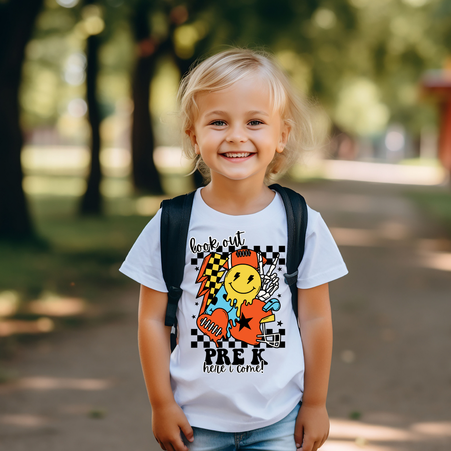 Look Out [Grade], Here I Come!" Kids T-Shirt
