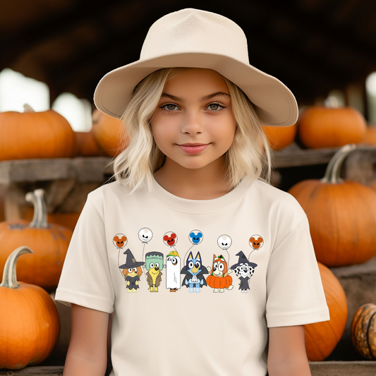 KIds Halloween Custom t-shirt - funny halloween shirt - cartoon halloween shirt