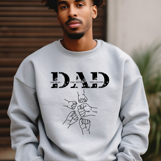 Personalized fist pump fathers day shirt