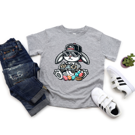 Kids Gamer Easter Bunny Shirt | Youth Easter T-Shirt | Sweatshirt