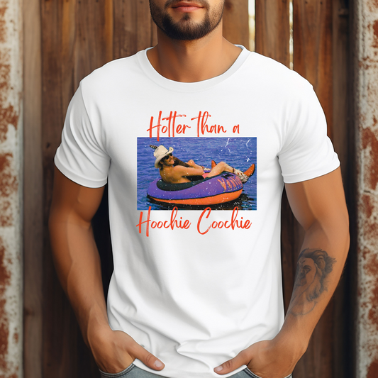 Hotter Than A Hoochy Coochie Unisex T-shirt - gift - country music fan