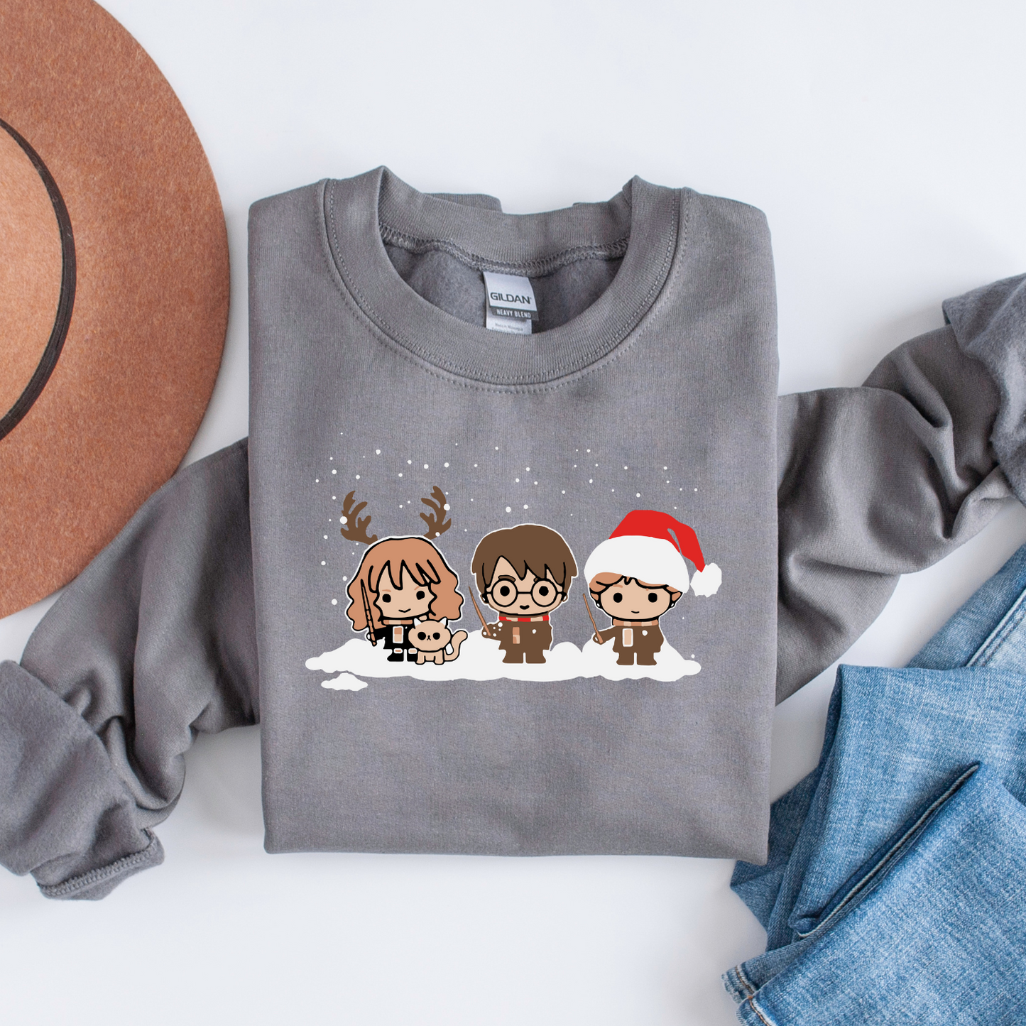 Cartoon Wizard Christmas sweatshirt