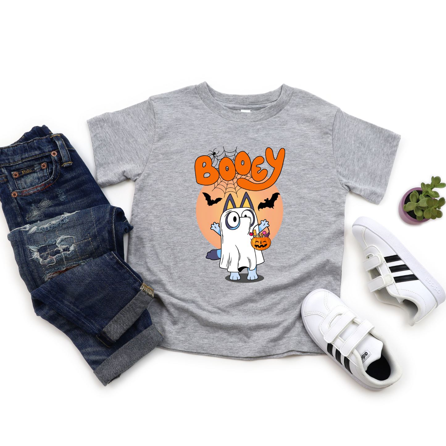 BOOey custom kids t-shirt - Halloween Shirt - Cute Halloween Shirt