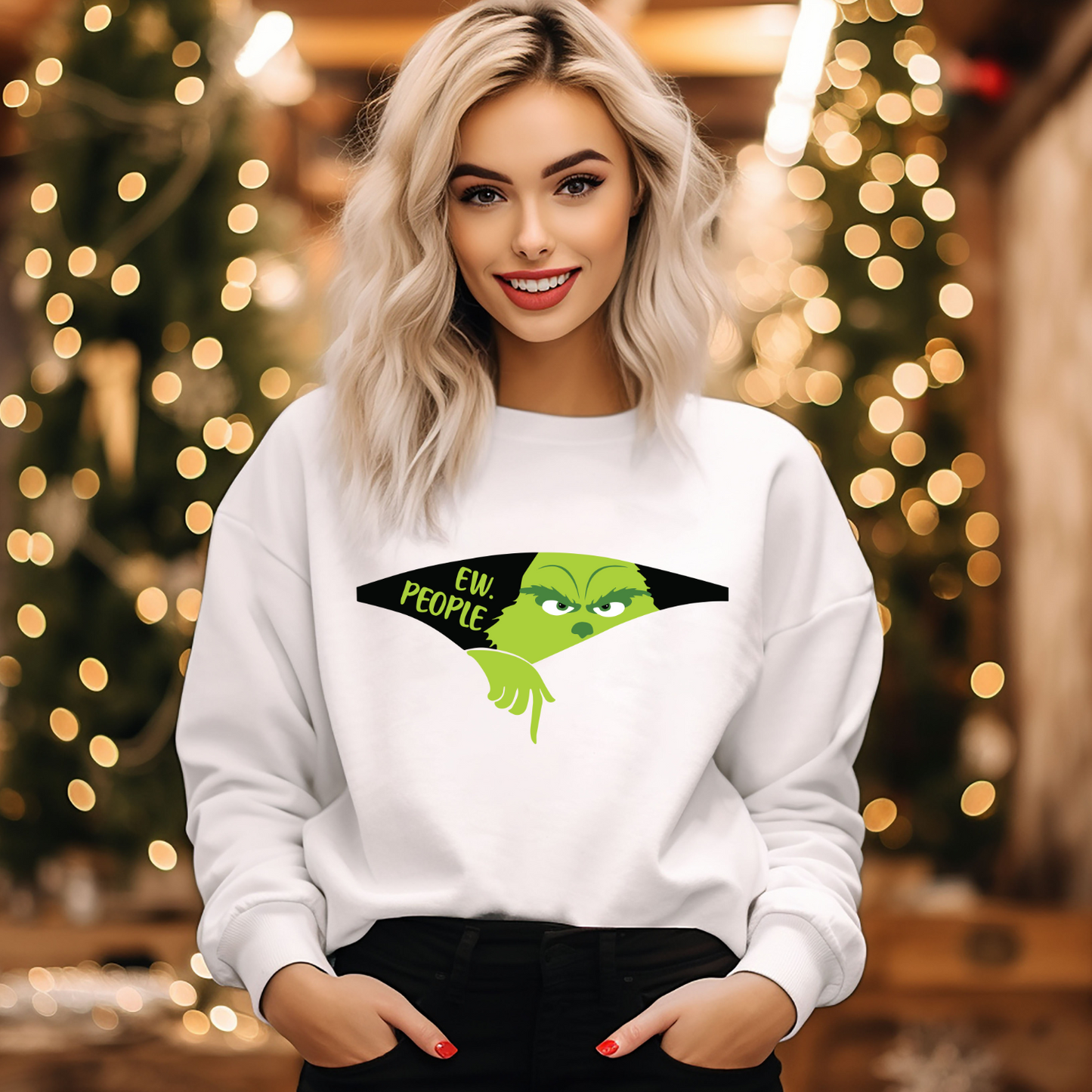 Eww People Crewneck Sweatshirt