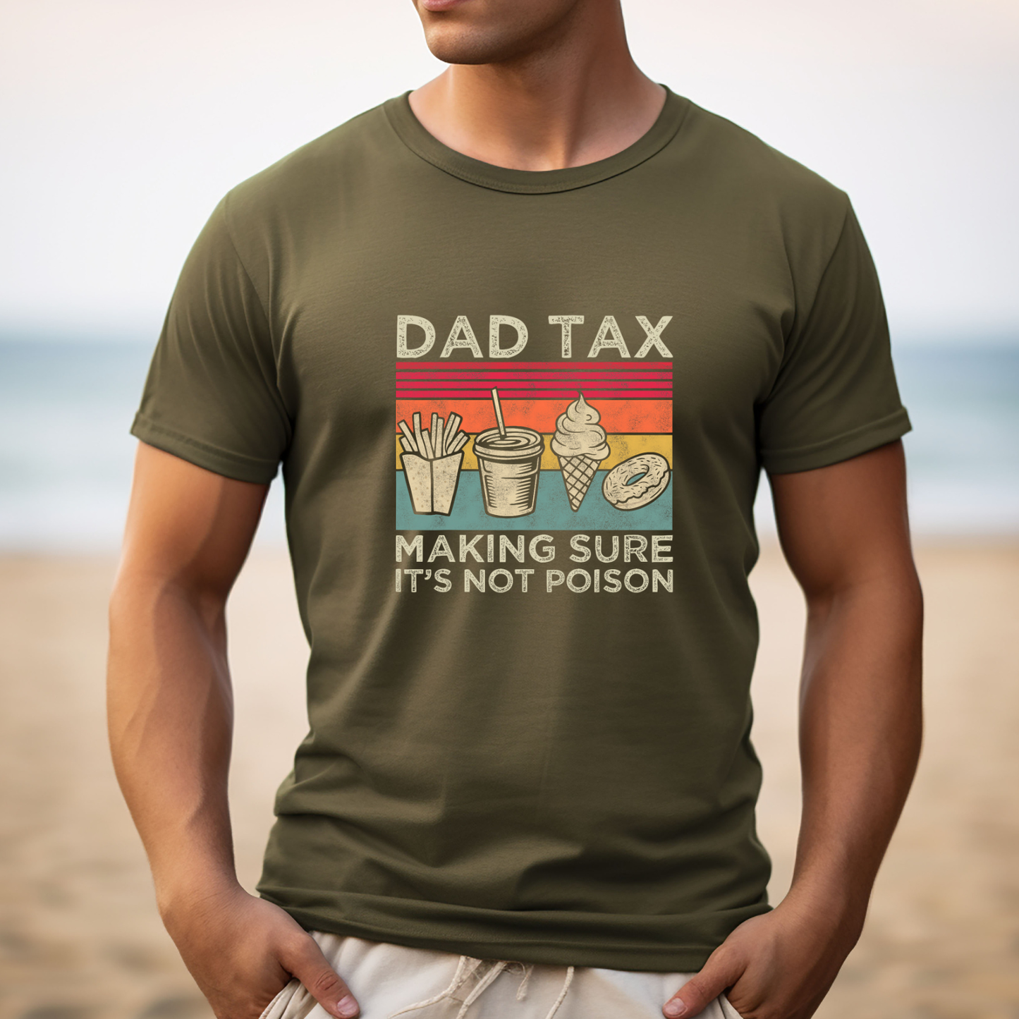 Dad Tax Custom T-Shirt | Fathers Day | Gift for Dad