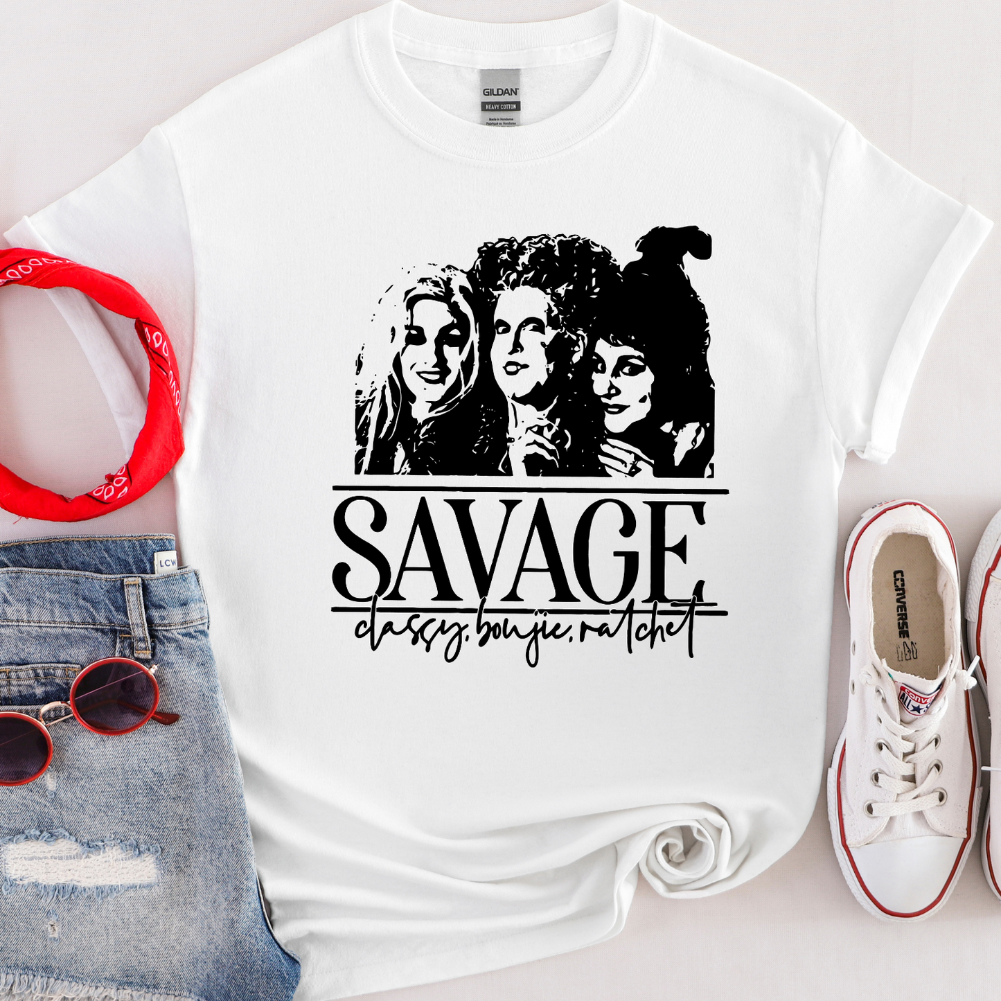 Savage, Classy Bougey, Ratchet t-shirt