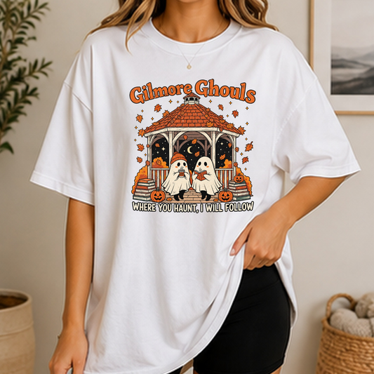 Gilmore Ghouls Halloween T-Shirt or Sweatshirt | Cozy Ghost Fall Shirt