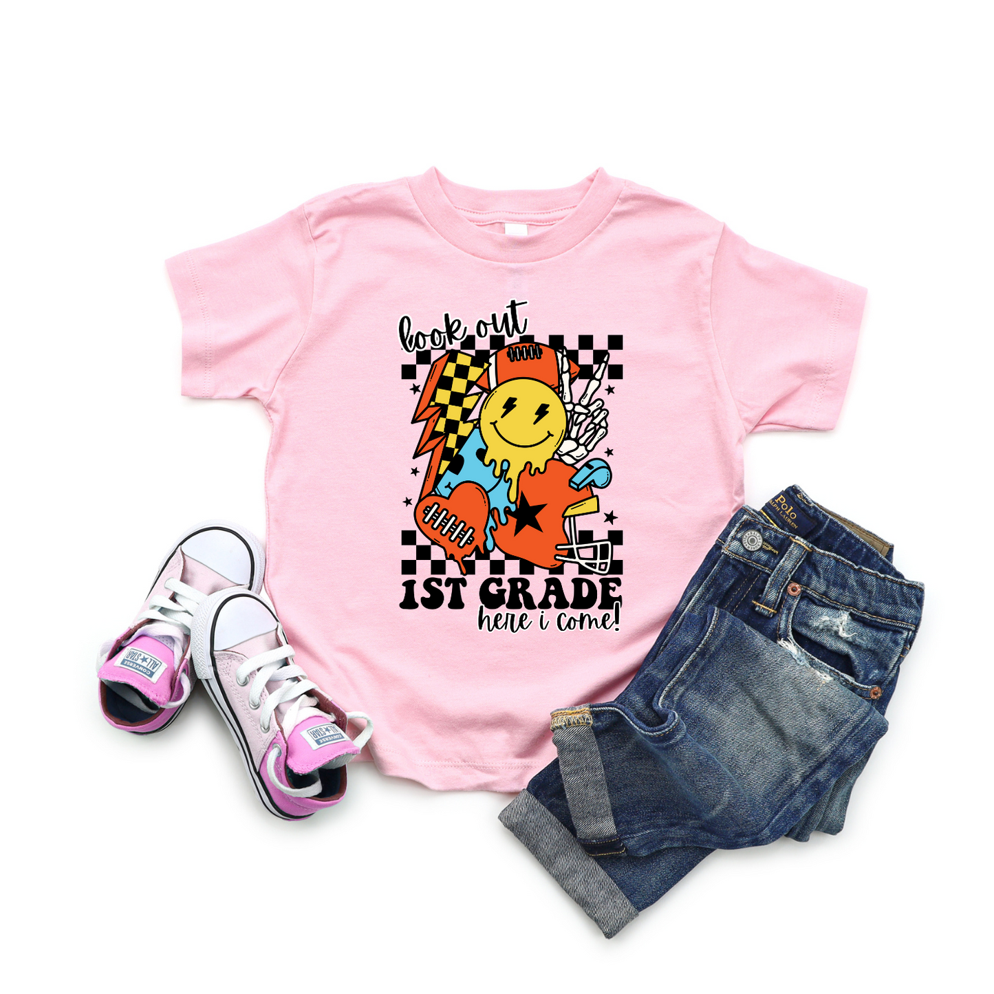 Look Out [Grade], Here I Come!" Kids T-Shirt