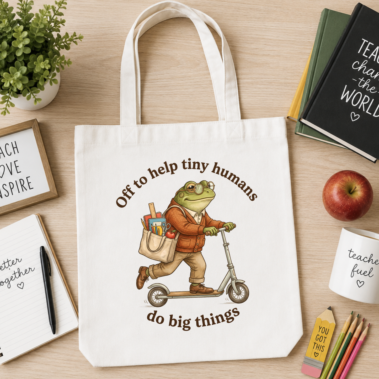Teacher Tote Bags – Stylish, Practical & Perfect for Everyday Teacher Life | Year end gift