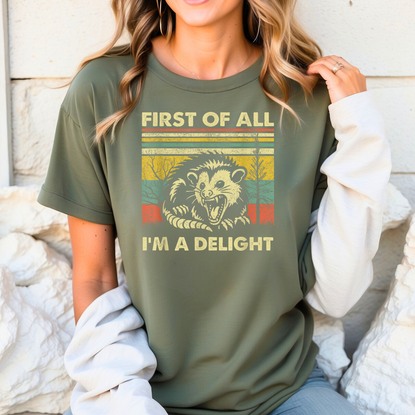 First Of All I'm A Delight Unisex T-shirt