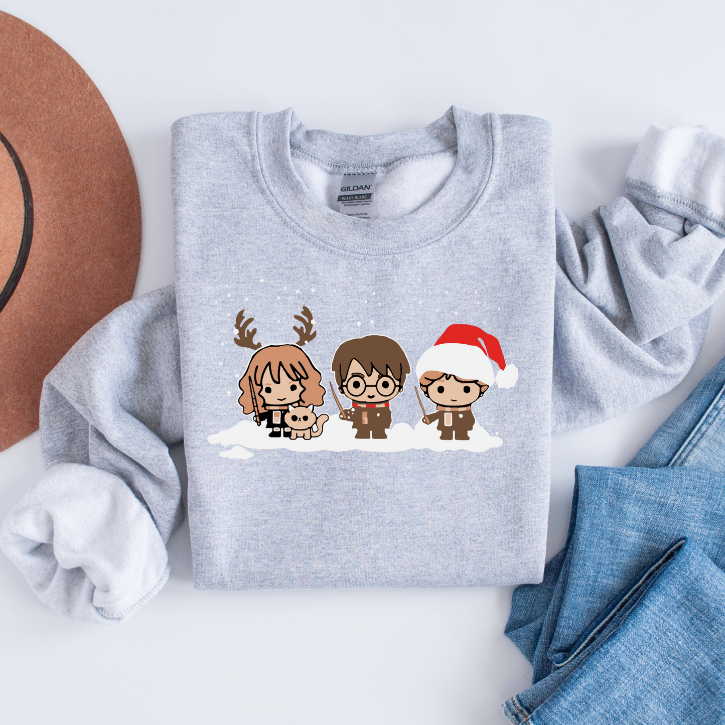 Cartoon Wizard Christmas sweatshirt