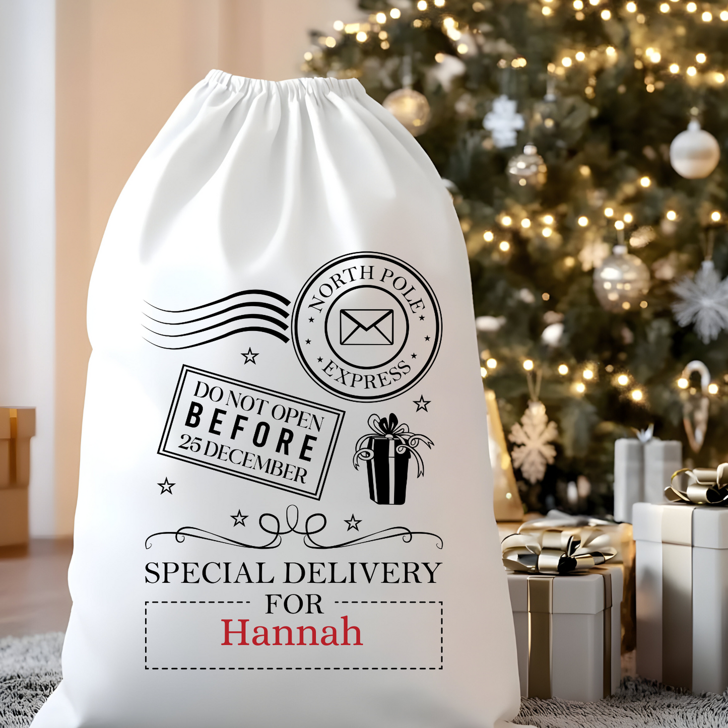 Personalized Santa Sacks