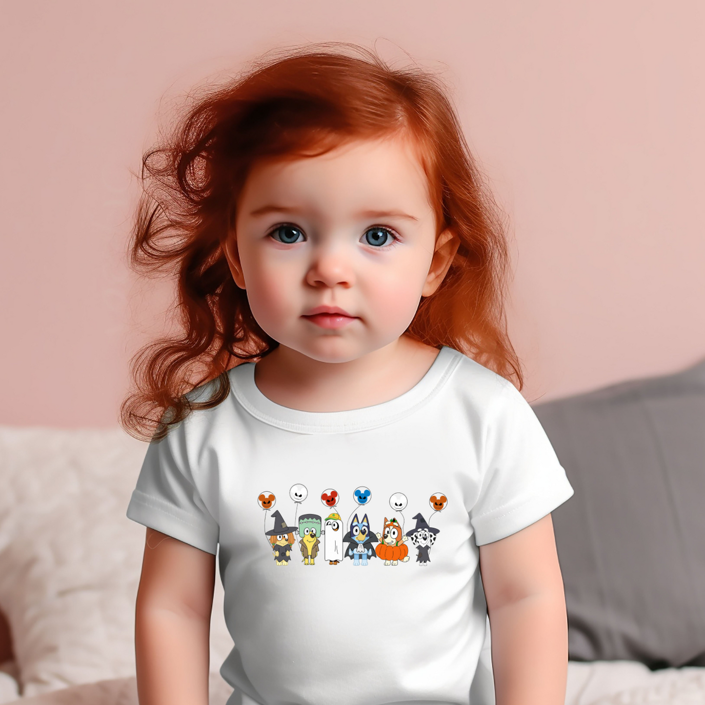 KIds Halloween Custom t-shirt - funny halloween shirt - cartoon halloween shirt