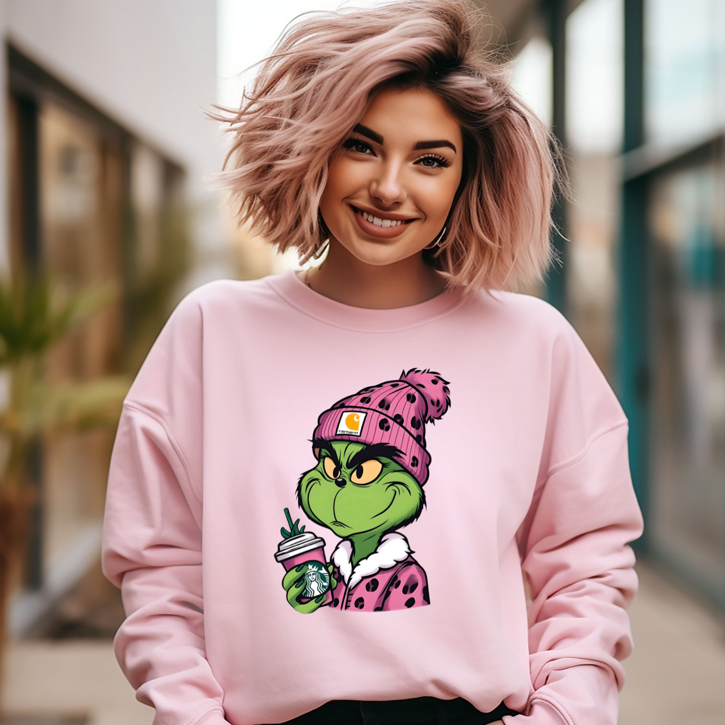 Bougey Grinch Unisex Sweatshirt