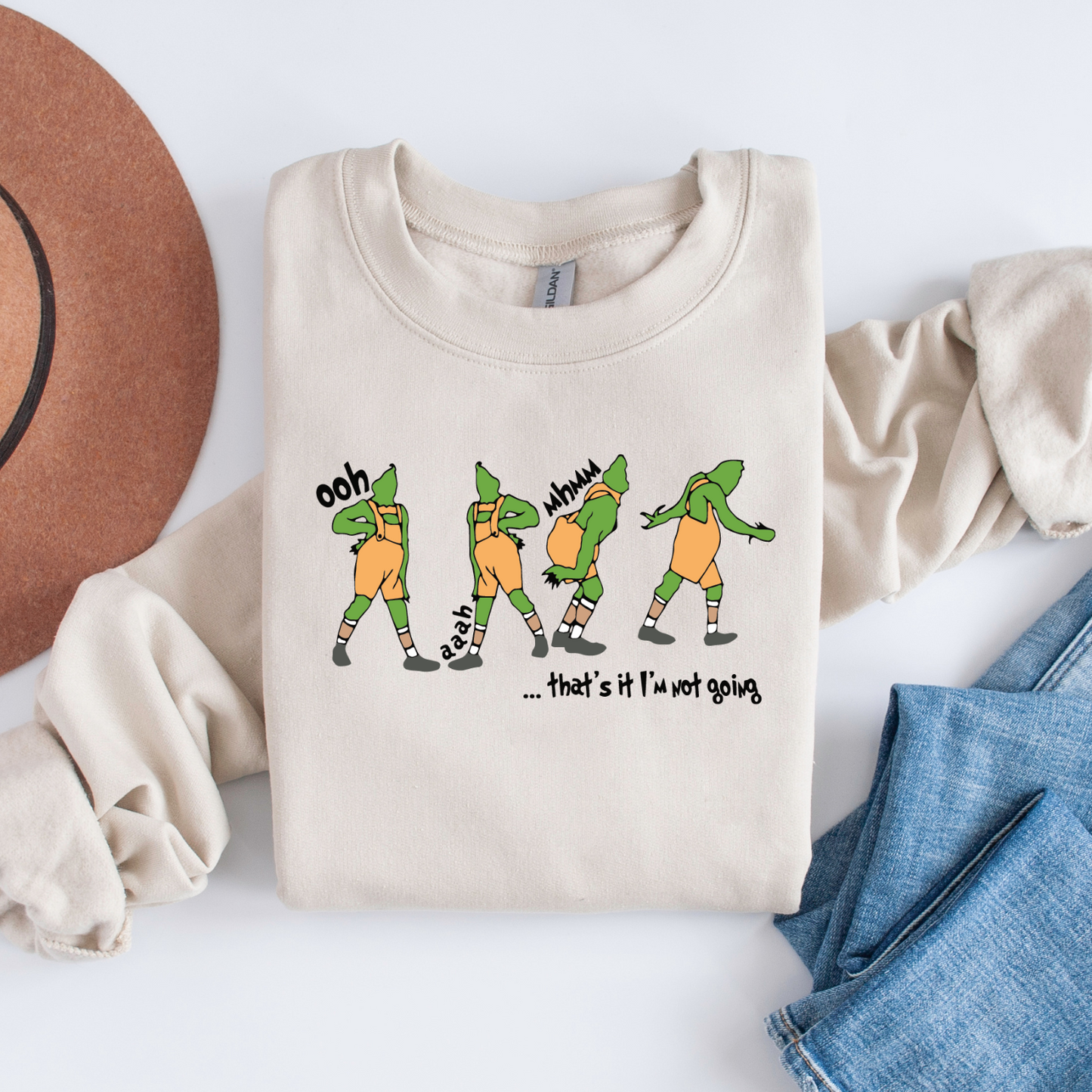 That's IT i'm not going Grinch Sweatshirt