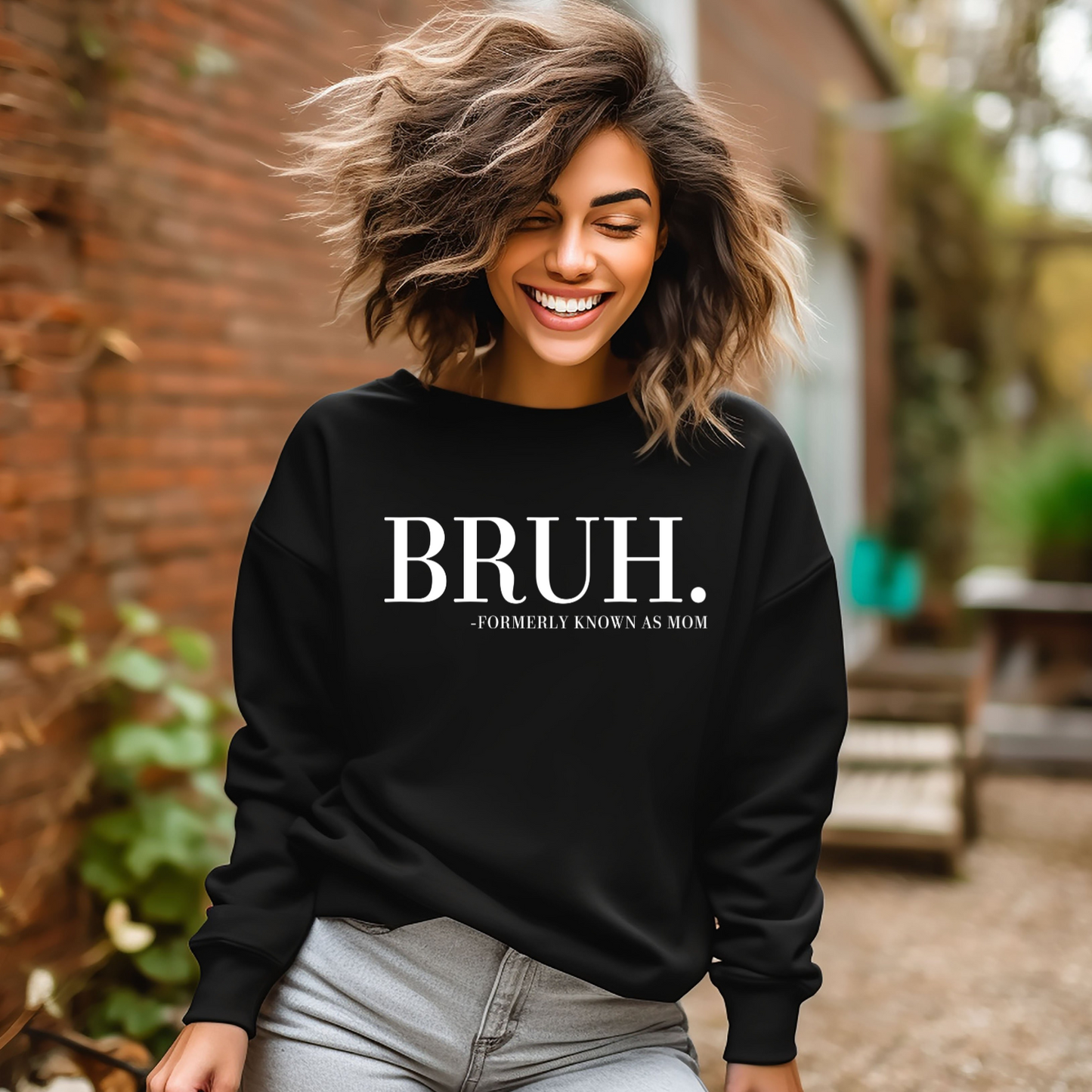 Bruh Formally Known as Mom Unisex Sweatshirt