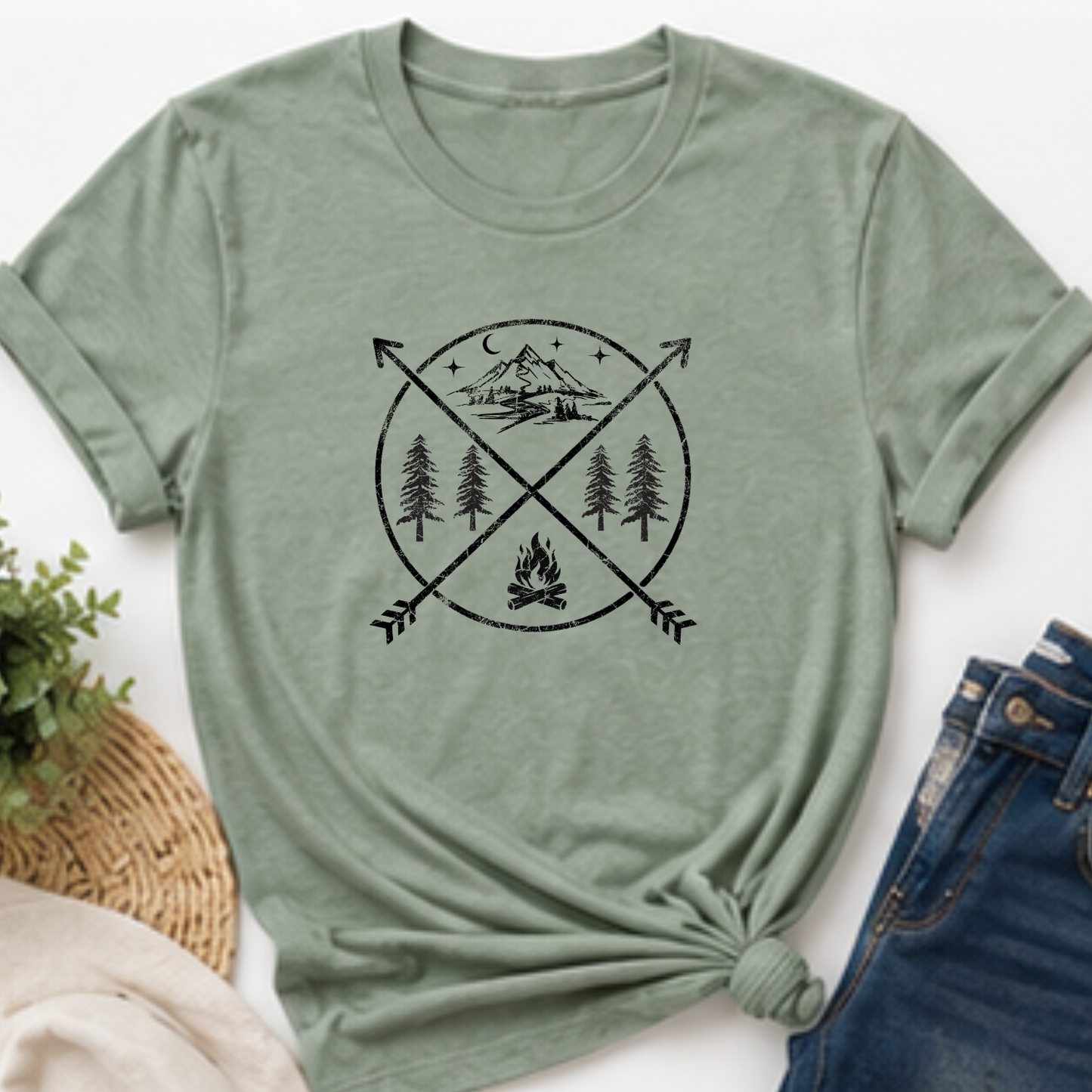 Adventure Camping Unisex Tshirt