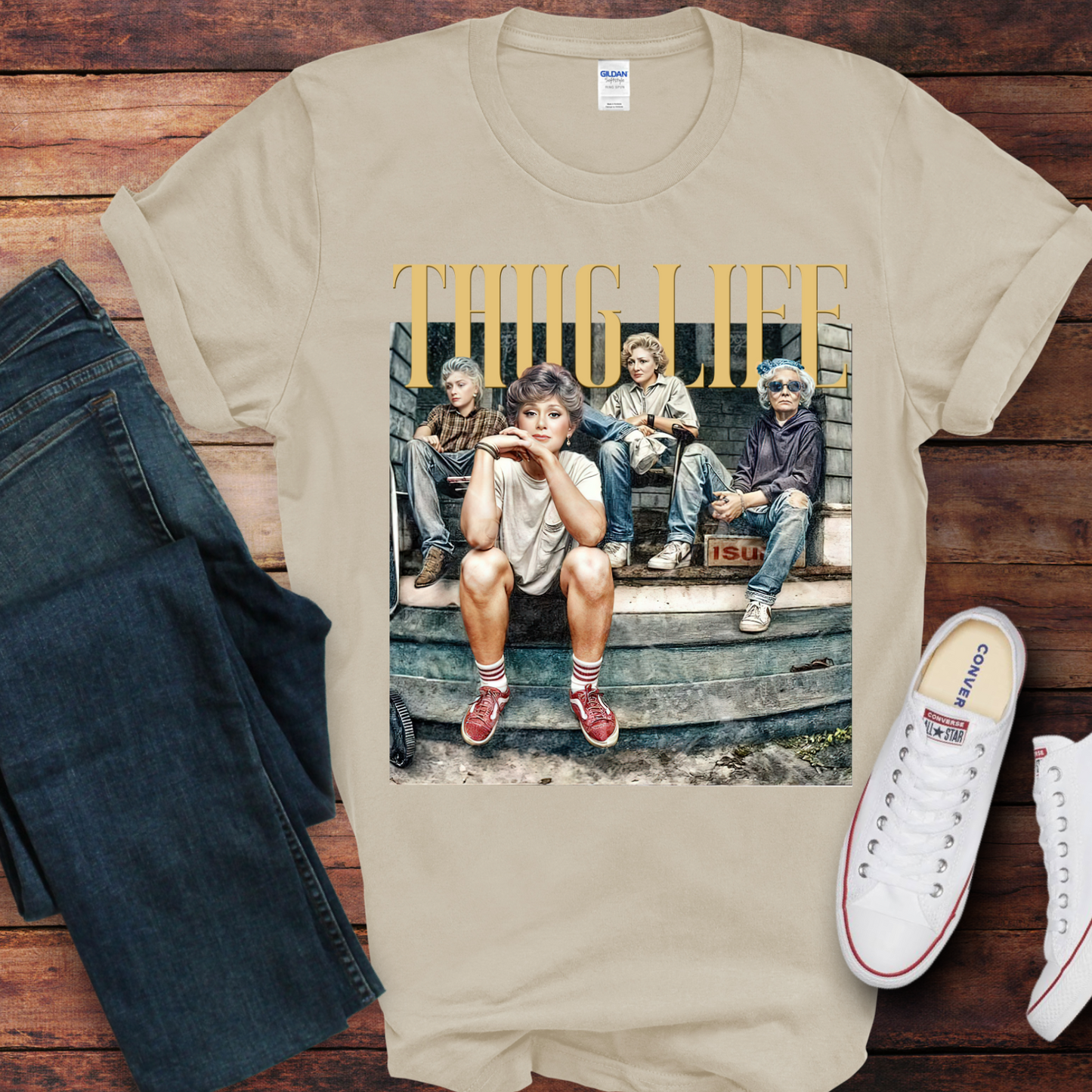 Thug Life Golden Girls Unisex T-Shirt