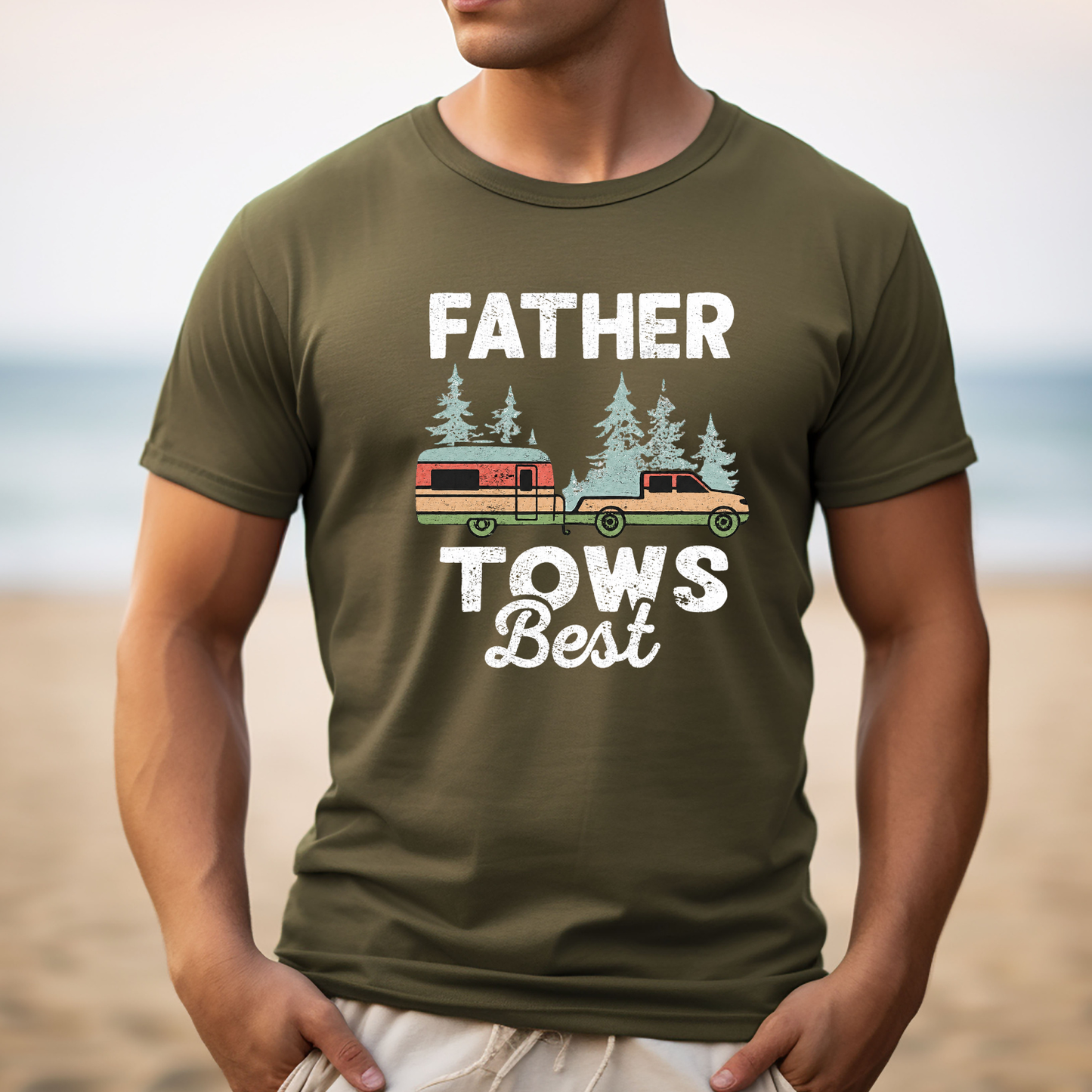 Father Tows Best T-Shirt | Fathers Day Shirt
