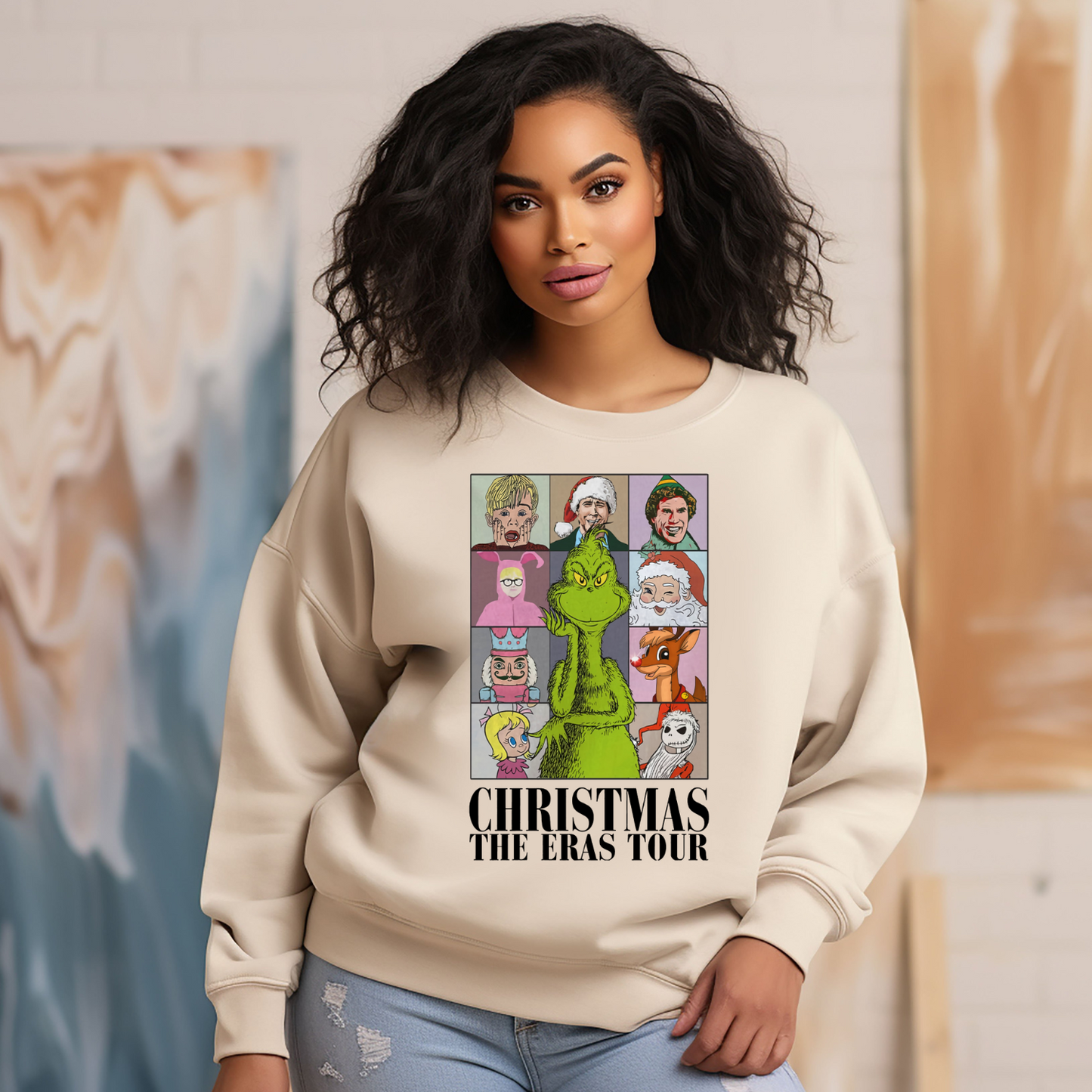 Christmas Eras Funny Christmas sweatshirt