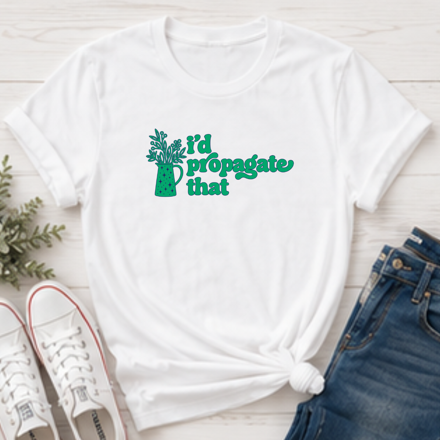 Id Propogate That | Funny Unisex Plant Shirt