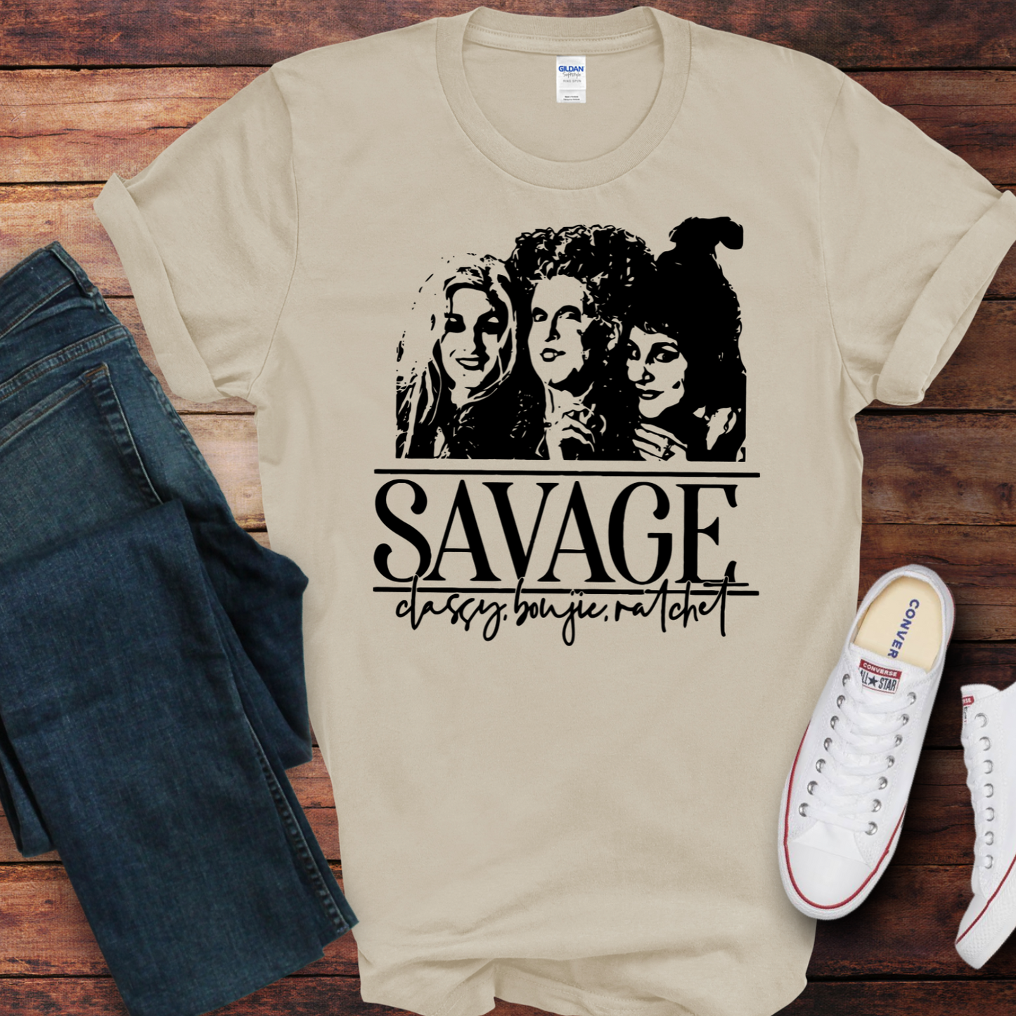 Savage, Classy Bougey, Ratchet t-shirt