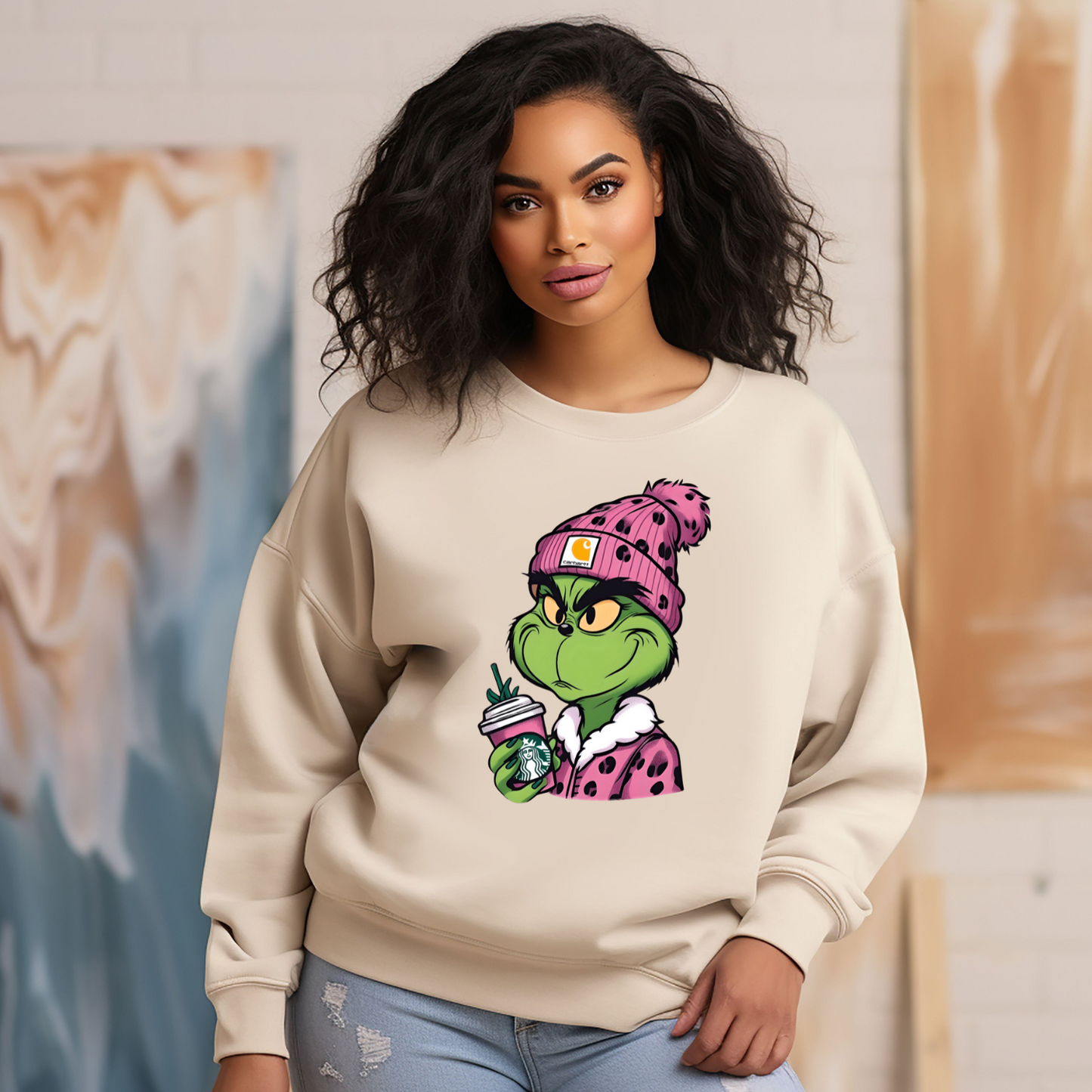 Bougey Grinch Unisex Sweatshirt