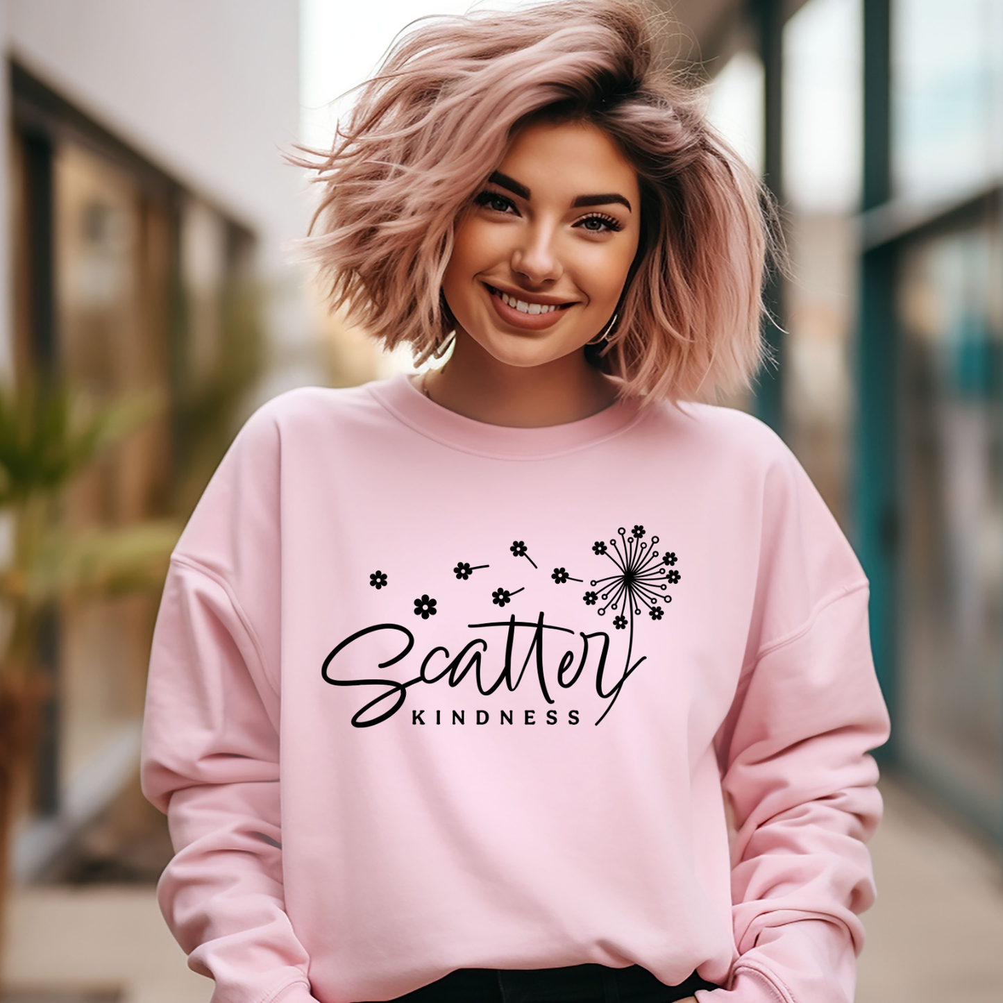 Scatter Kindness – Pink Shirt Day T-Shirt & Sweatshirt