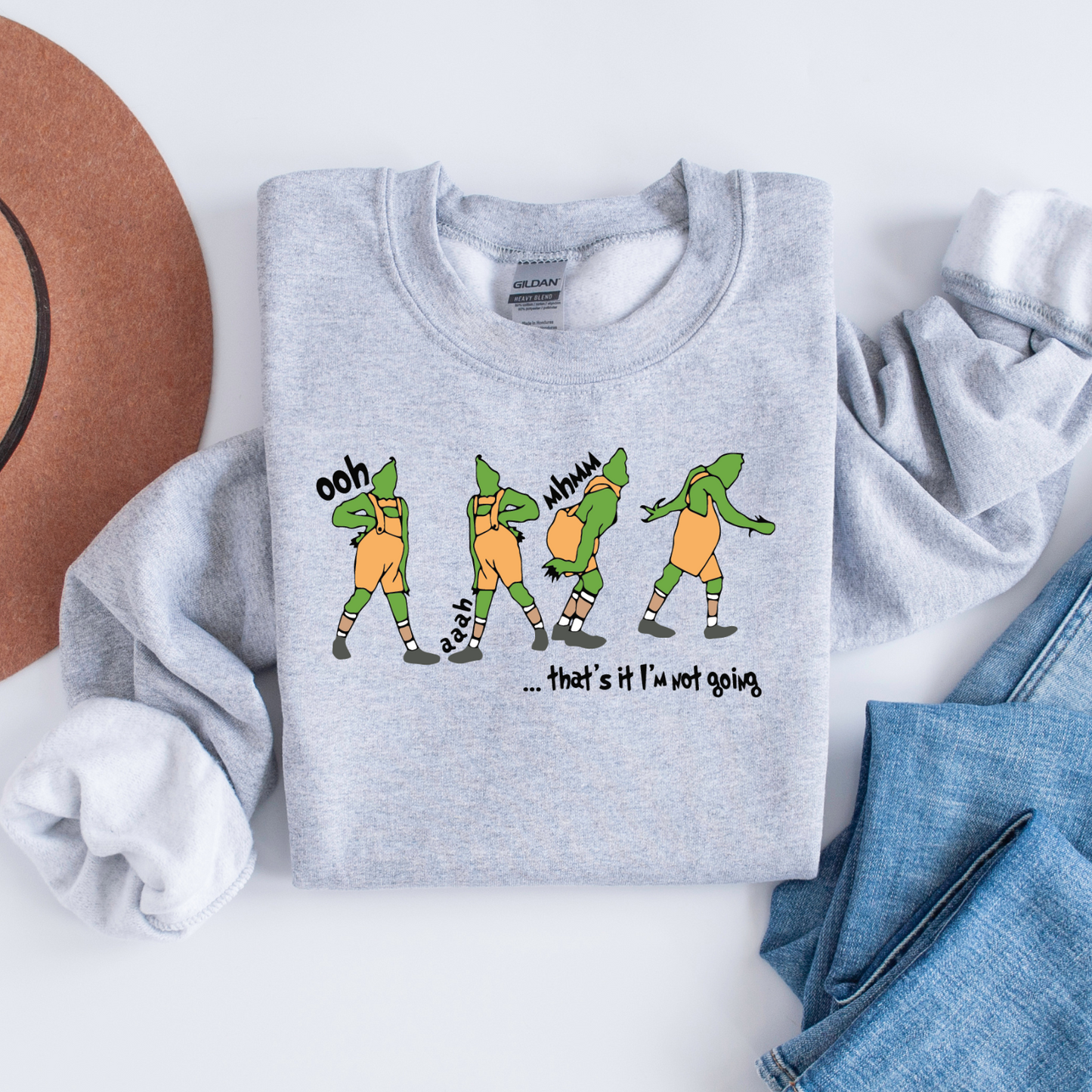 That's IT i'm not going Grinch Sweatshirt