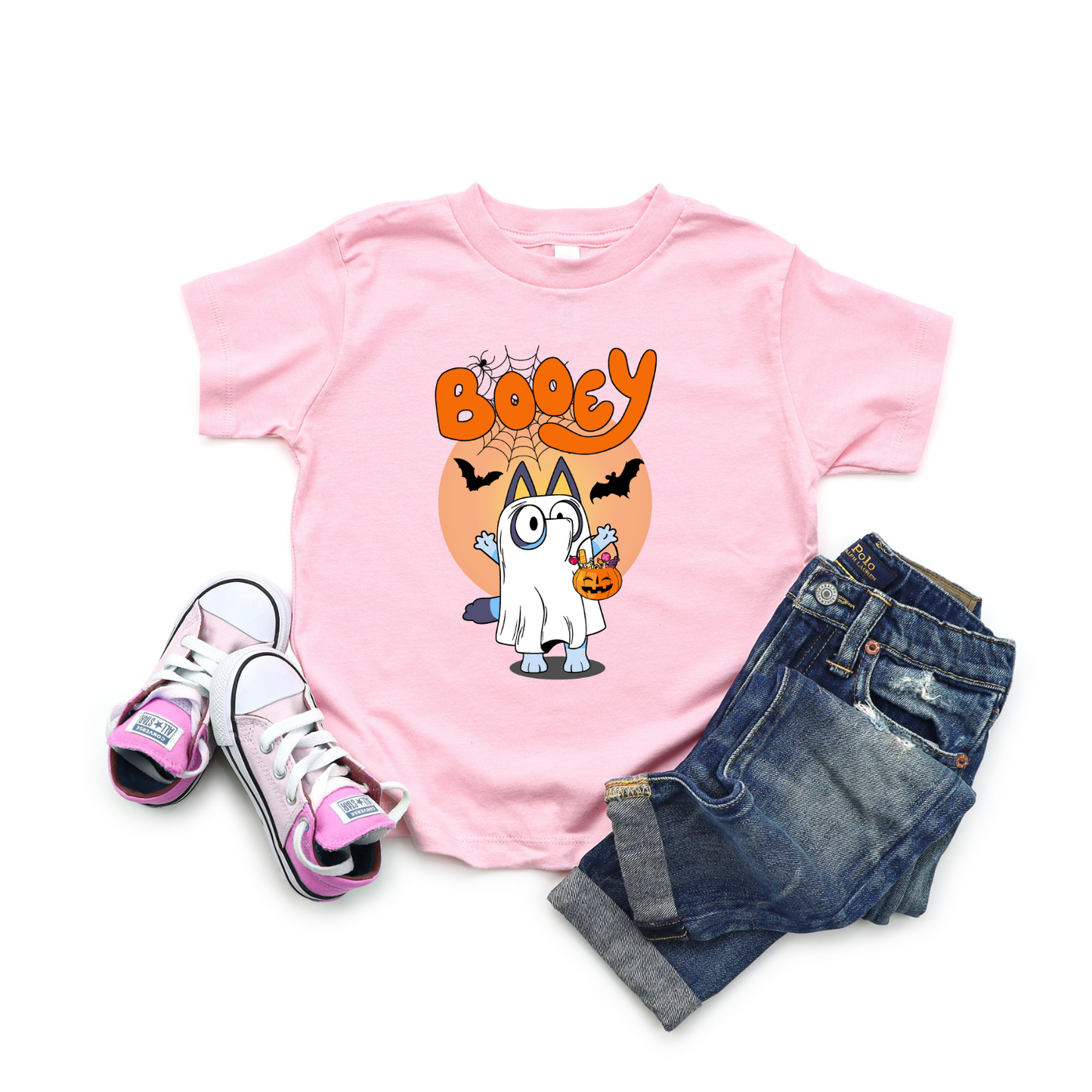 BOOey custom kids t-shirt - Halloween Shirt - Cute Halloween Shirt