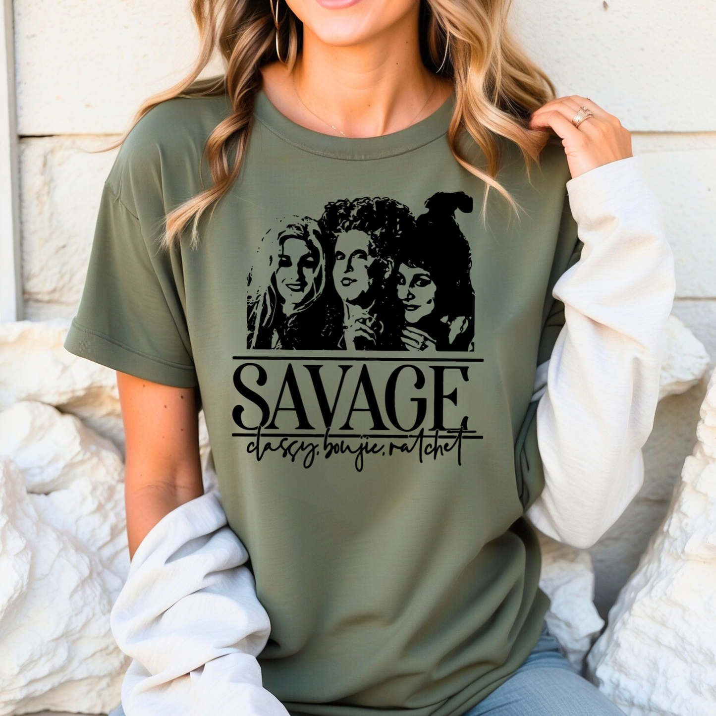 Savage, Classy Bougey, Ratchet t-shirt