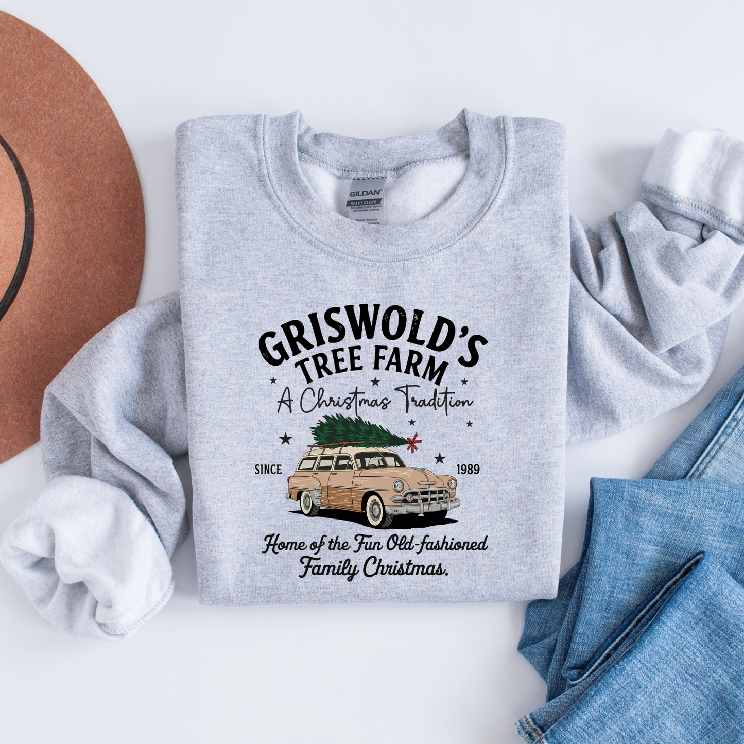 Retro Griswold Tree Farm Sweatshirt